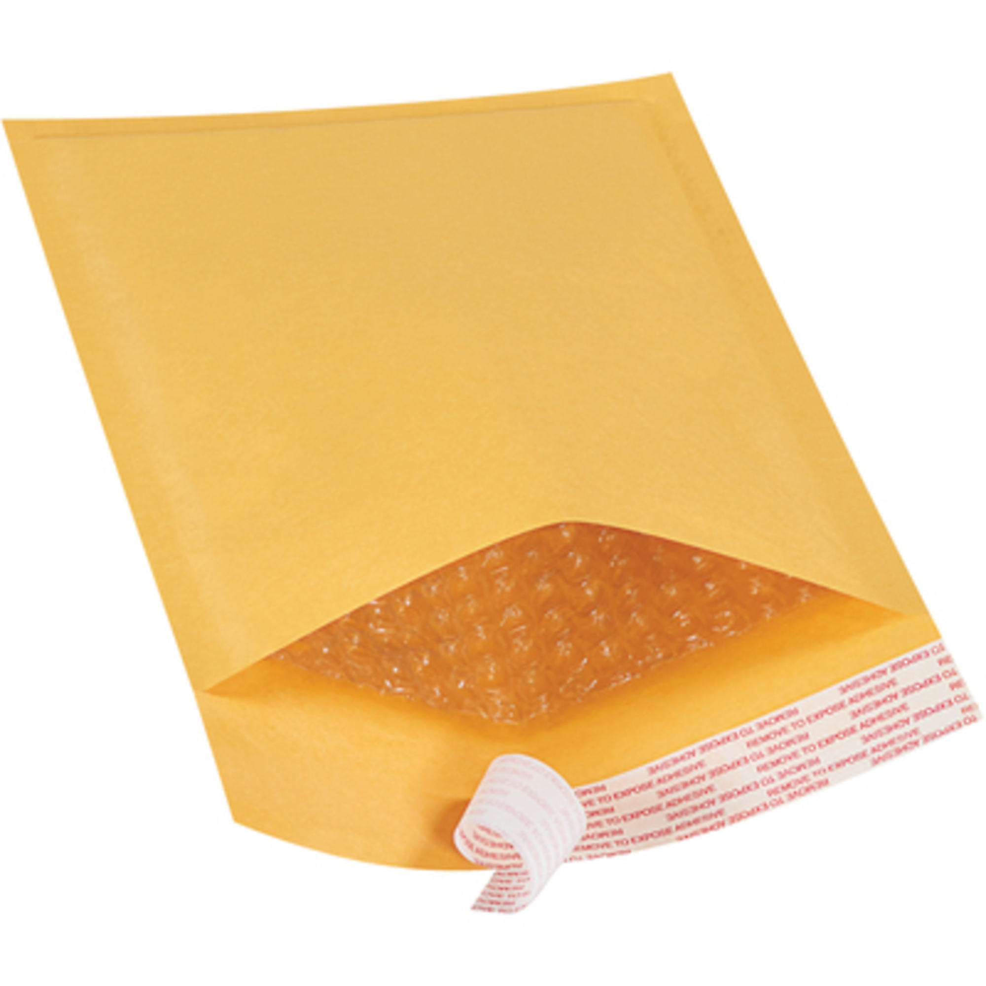 Stock Packaging Kraft Bubble Mailers — 6in. x 10in., 150 Pcs, Model# B853SSR